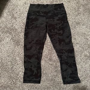 Lululemon Align Crop Camo